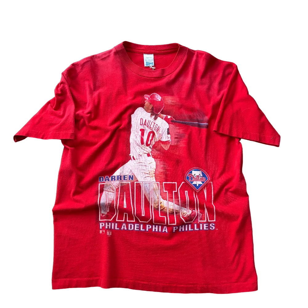Phillies "Darren Daulton" Player Tee Size XL