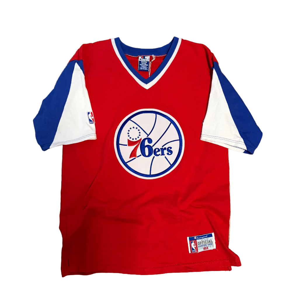 Sixers "Shooting Shirt" Tee Size M