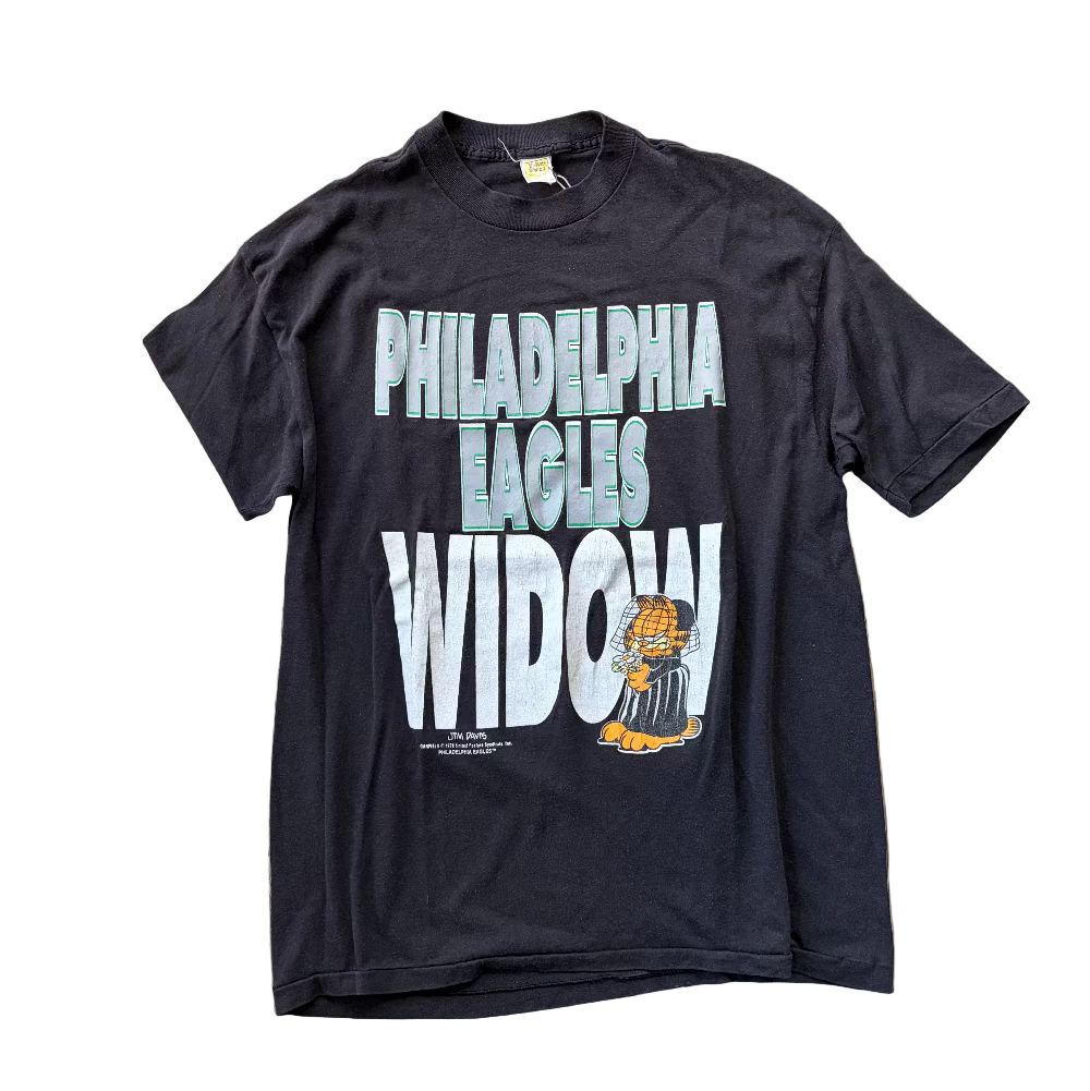 Eagles 80s Garfield "Widow" Tee Size M/L