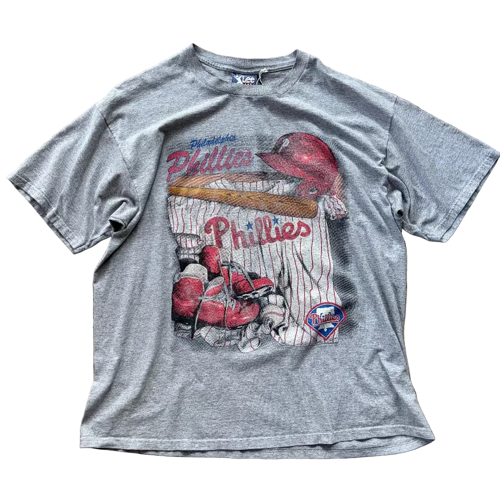 Phillies 1996 Nutmeg Faded Locker Shirt Size 2X