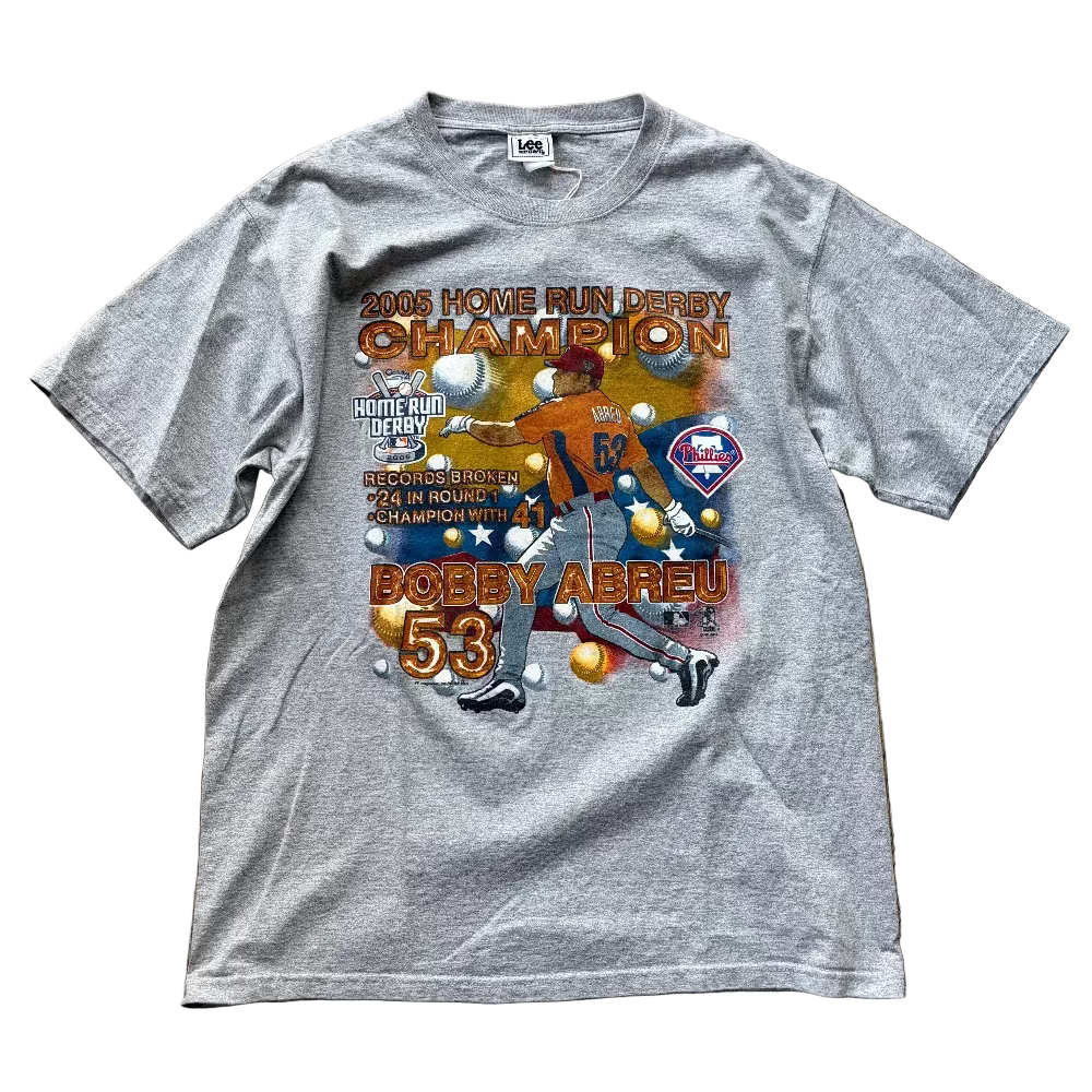 Phillies Lee "Bobby Abreu 2005 HR Derby Champion" Tee Size XL