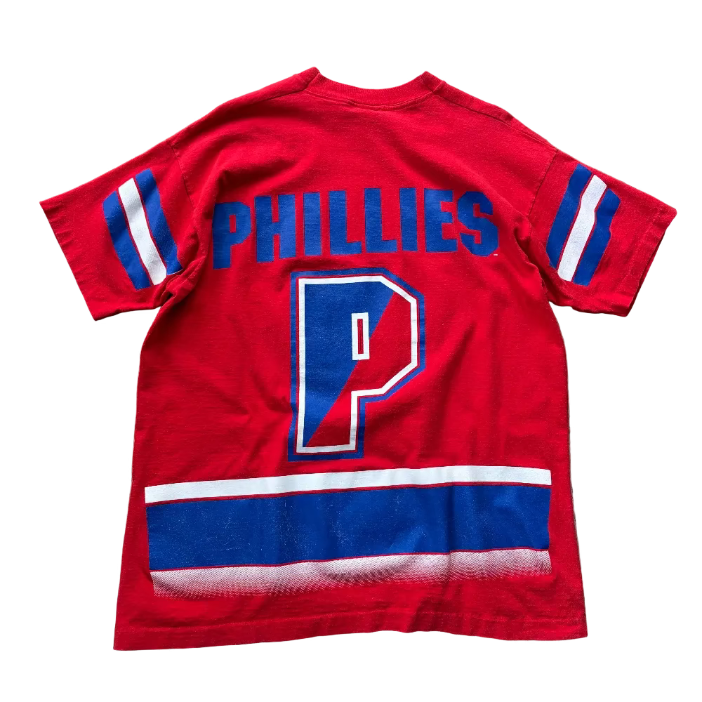 Phillies 1994 AOP Salem Athletics Jersey Shirt Size XL Back