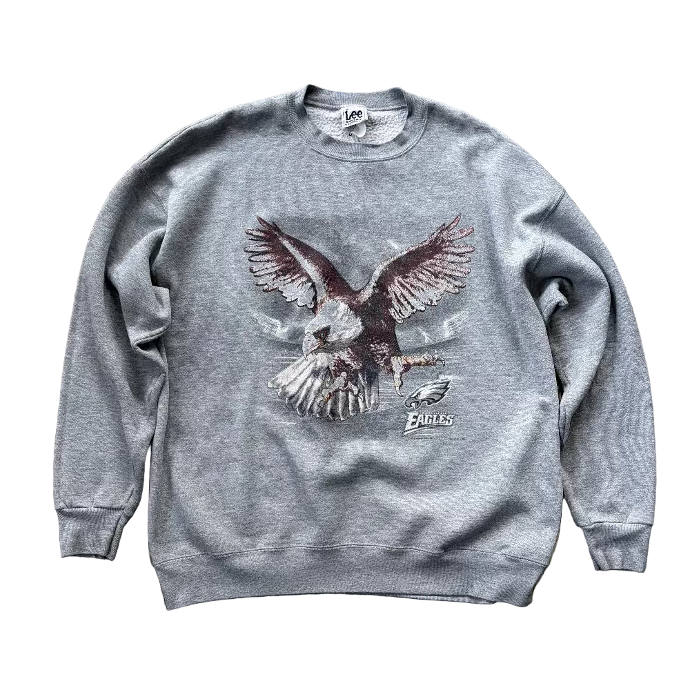 Eagles 2001 Lee Sport "Big Eagle" Crewneck Sweatshirt Size 2X
