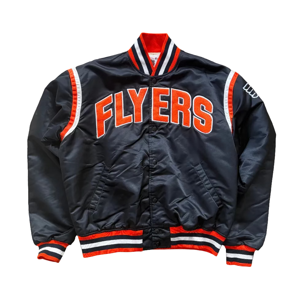 Flyers 80s Starter Satin Jacket Size XL