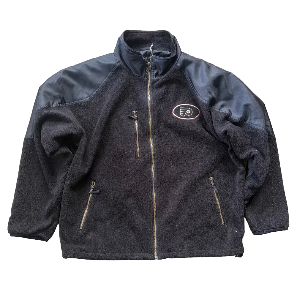 Flyers 90s CCM Center Ice Size Fleece Jacket Size XL
