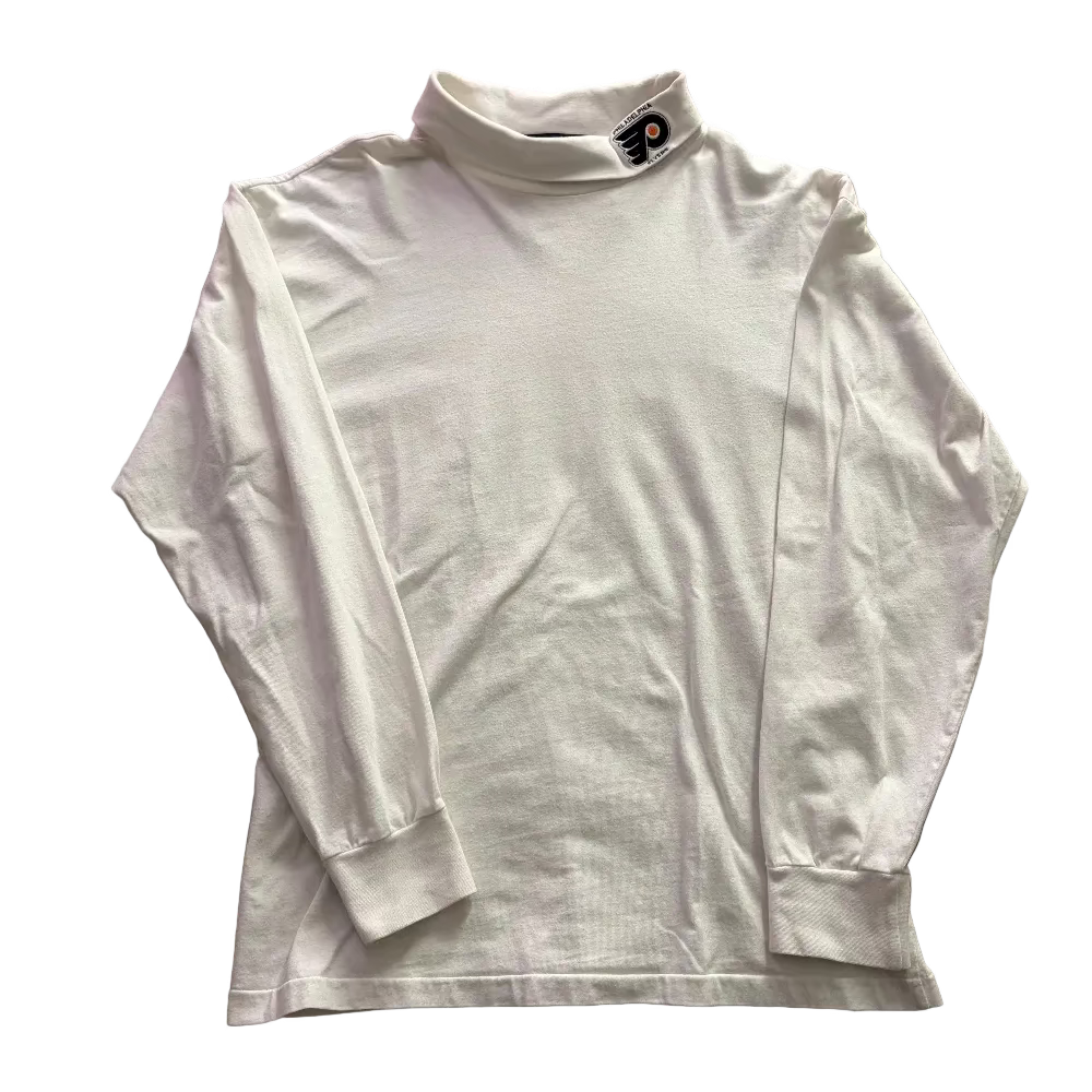 Flyers 90s Embroidered Turtleneck Sweatshirt Size M