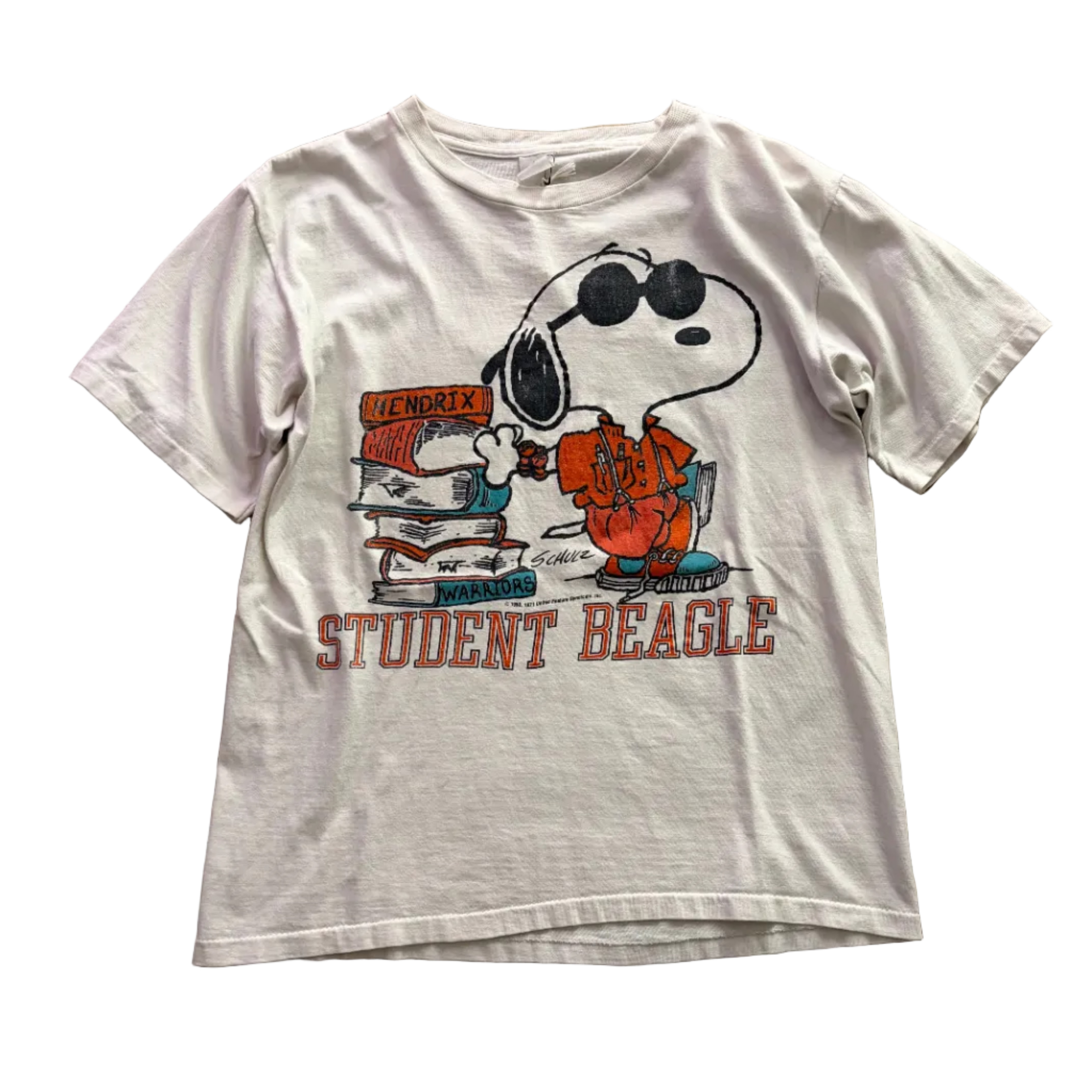 Snoopy 80s "Student Beagle" Tee Size S