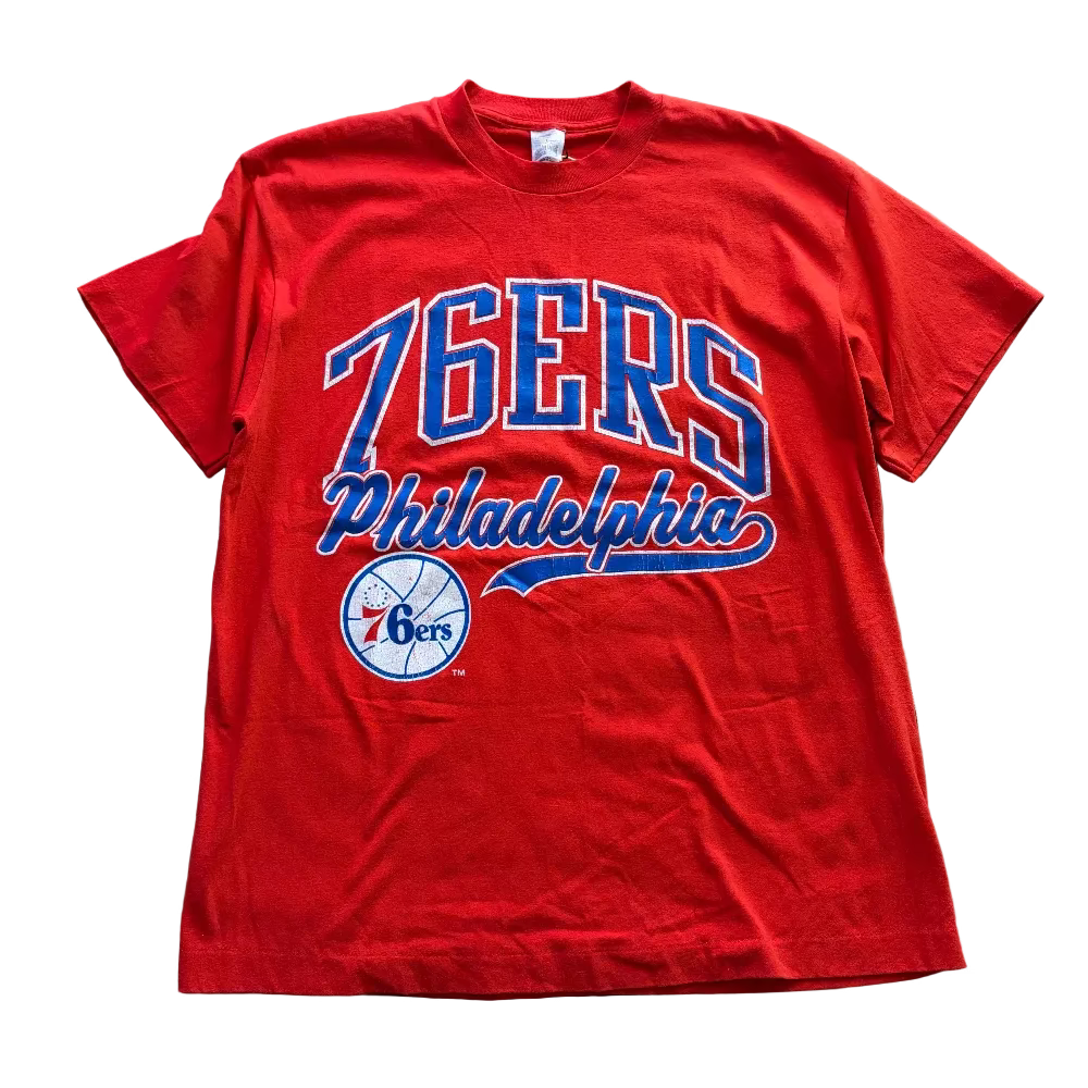 Sixers 76ers 90s Tee Size XL